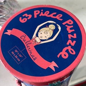 Used MUDPUPPY ballerinas 63 piece puzzle